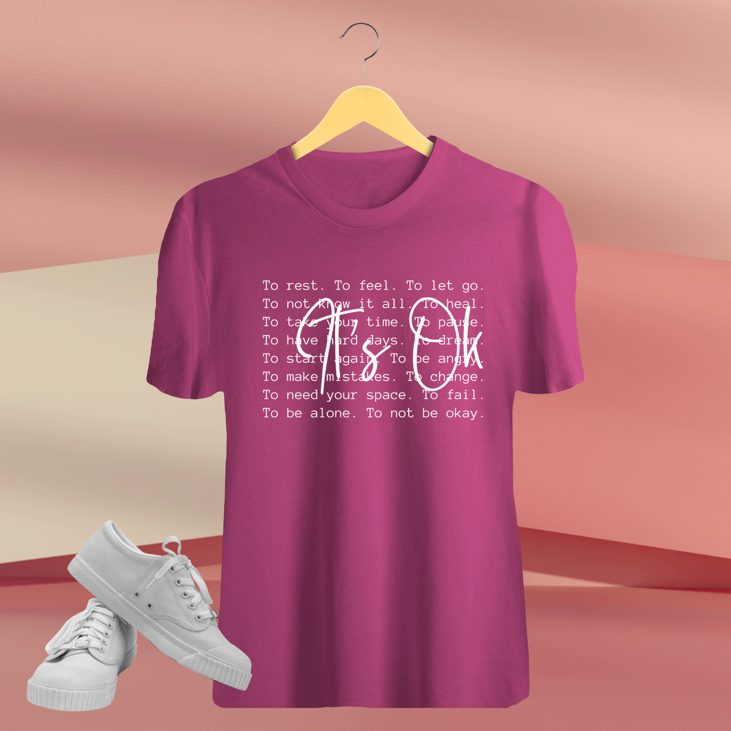 Classic Crewneck T-Shirt [IT'S OK]