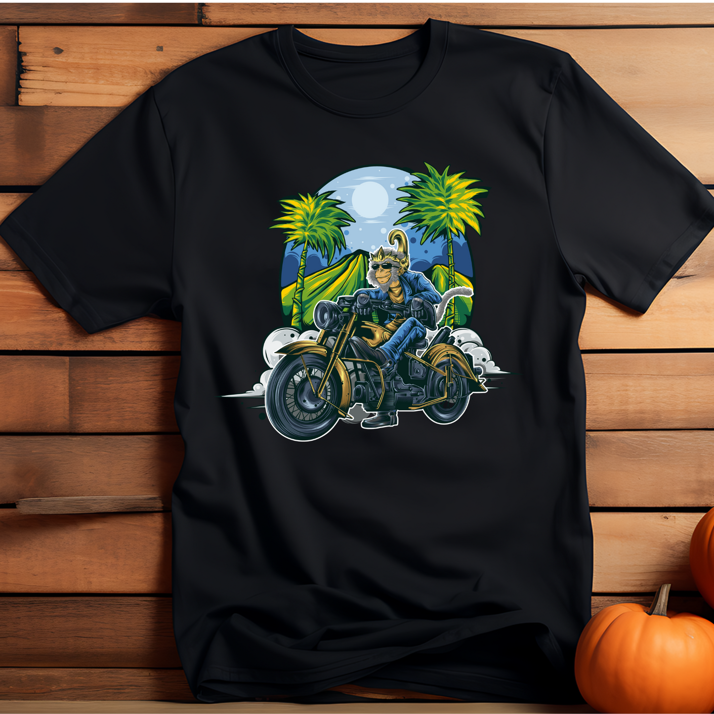 Classic Crewneck T-Shirt [Rider Monkey]