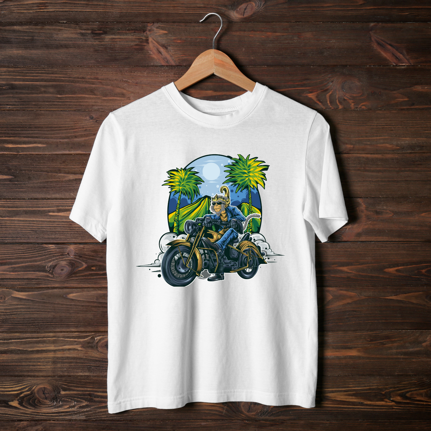 Classic Crewneck T-Shirt [Rider Monkey]