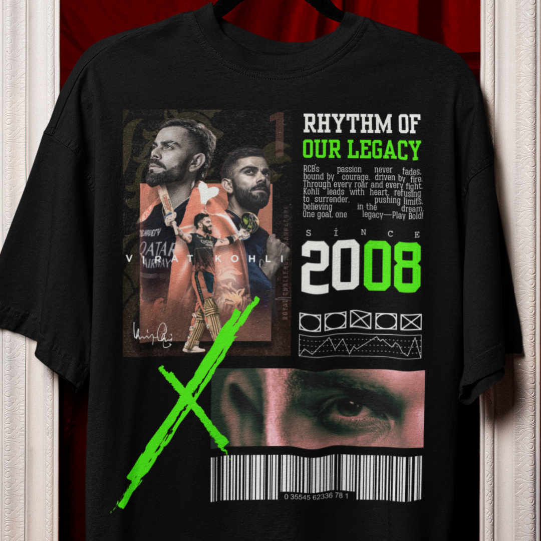 RCB Legacy Oversized Tee
