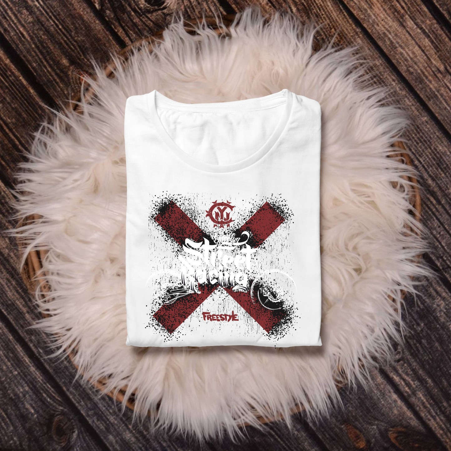 Classic Crewneck T-Shirt [Street Racing]