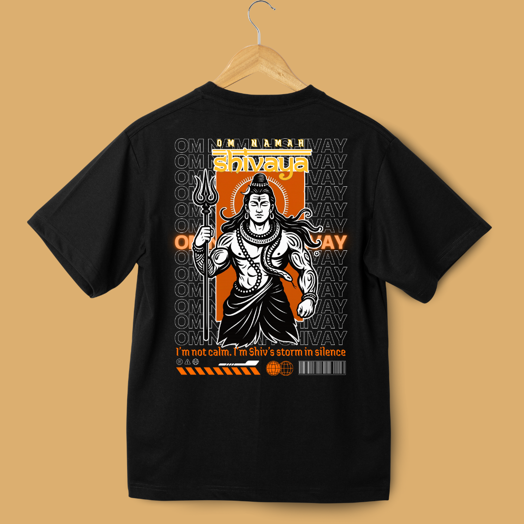 Om Namah Shivay Oversized T-shirt