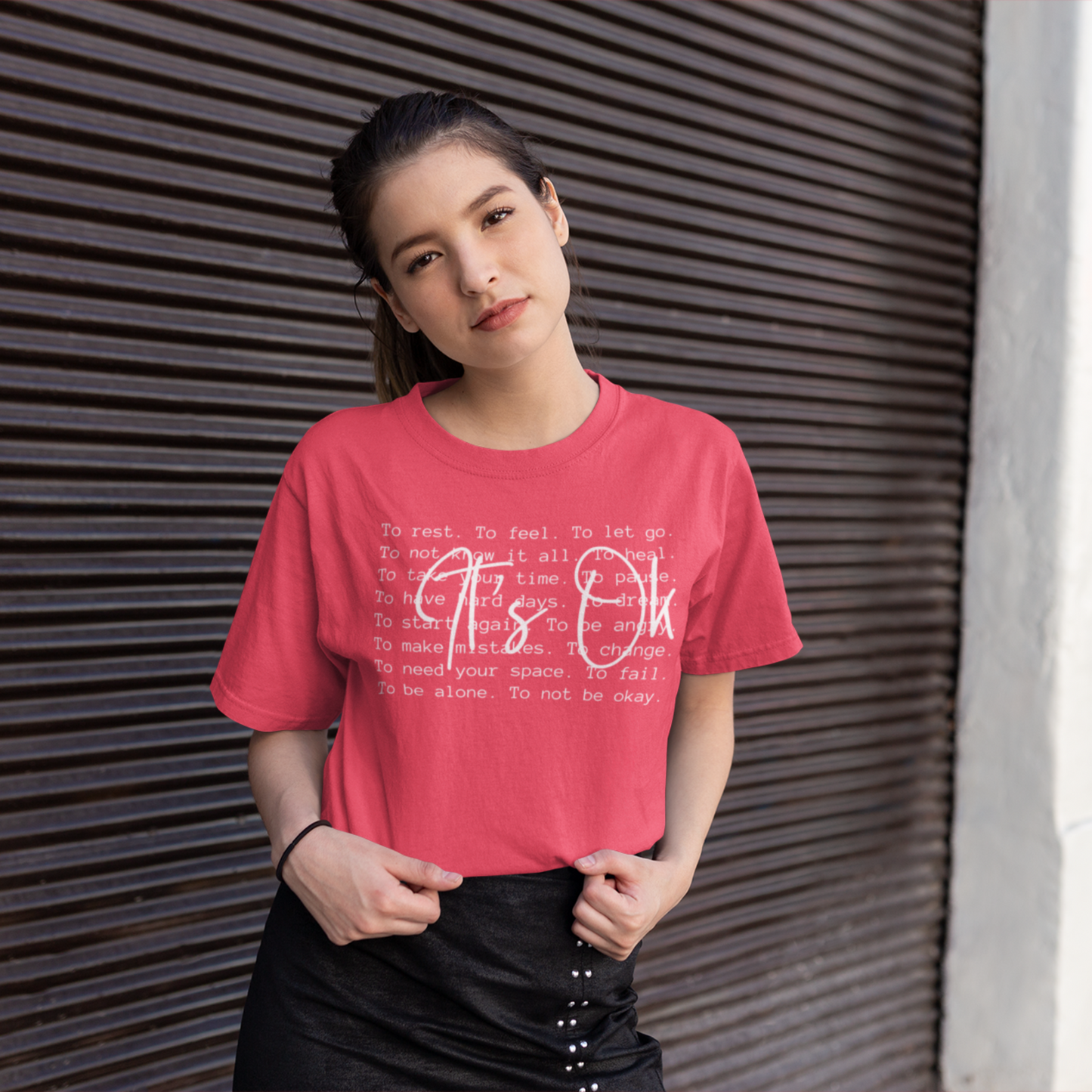 Classic Crewneck T-Shirt [IT'S OK]