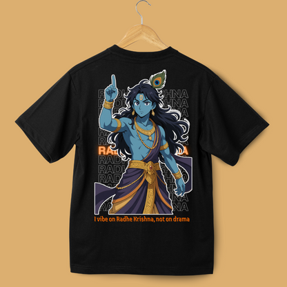 Radhe Krishna Oversized T-shirt