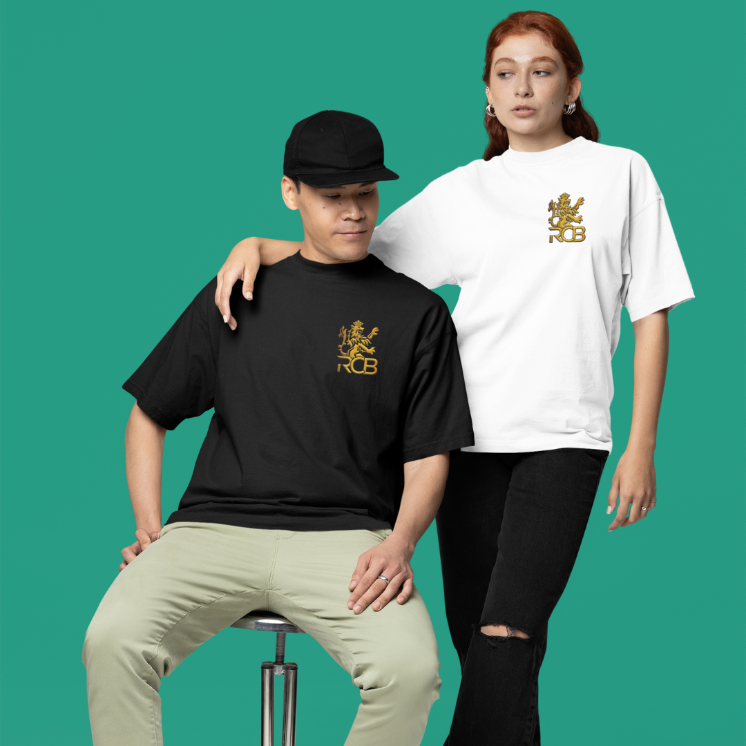 VK The KING [RCB]  Oversized Tee