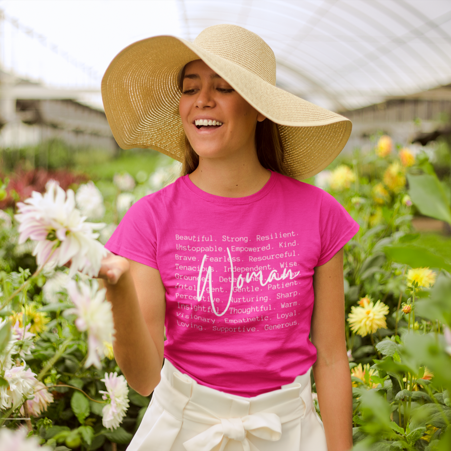 Woman Titled Classic Crewneck T-Shirt