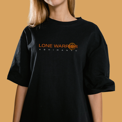 Lone Warrior - Abhimanyu Oversized T-shirt