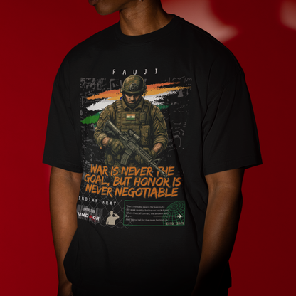 FAUJI - Unisex Oversized T-shirt