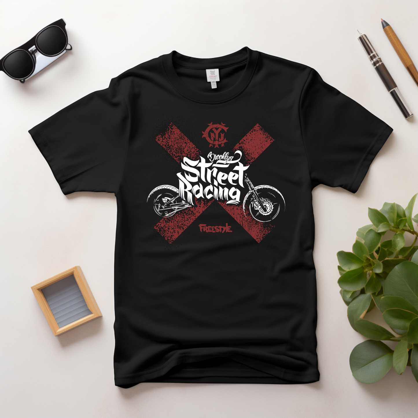 Classic Crewneck T-Shirt [Street Racing]