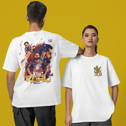 VK The KING [RCB]  Oversized Tee