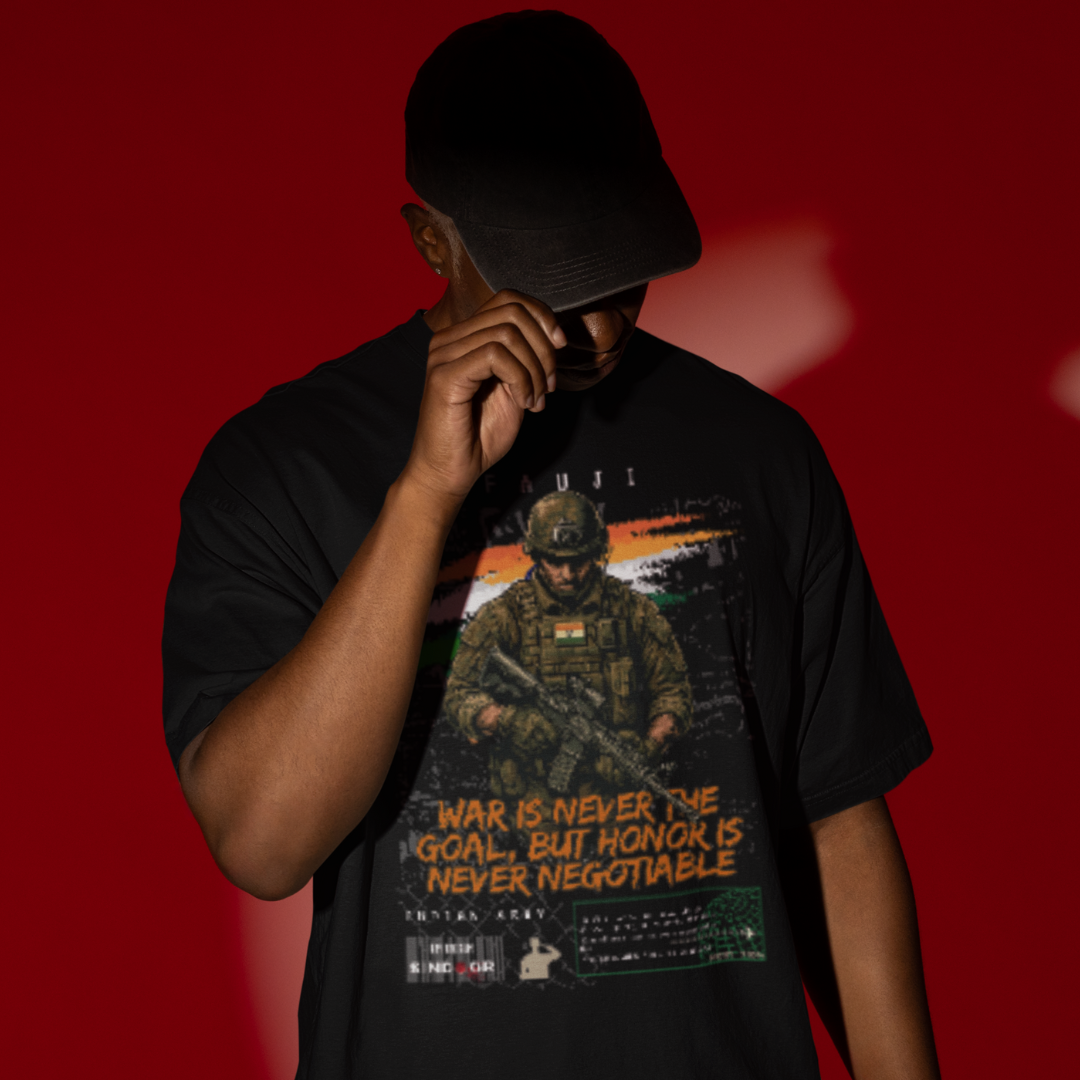 FAUJI - Unisex Oversized T-shirt