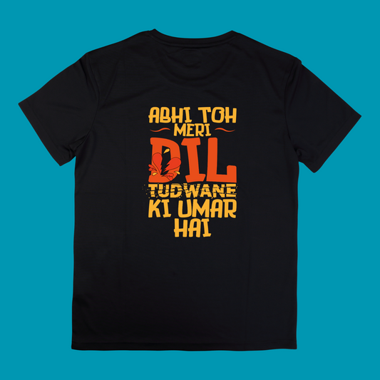 Unisex Classic  Crewneck T-Shirt [Abhi to meri DIL tudwane ki umar he]