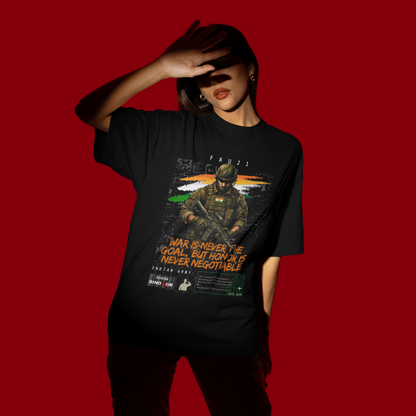 FAUJI - Unisex Oversized T-shirt