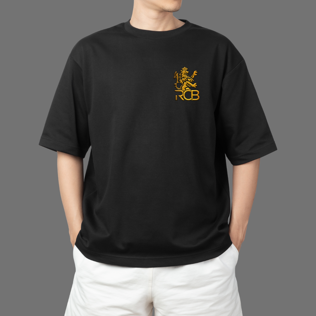 VK The KING [RCB]  Oversized Tee