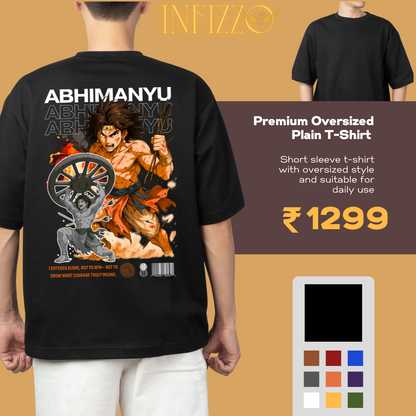 Lone Warrior - Abhimanyu Oversized T-shirt