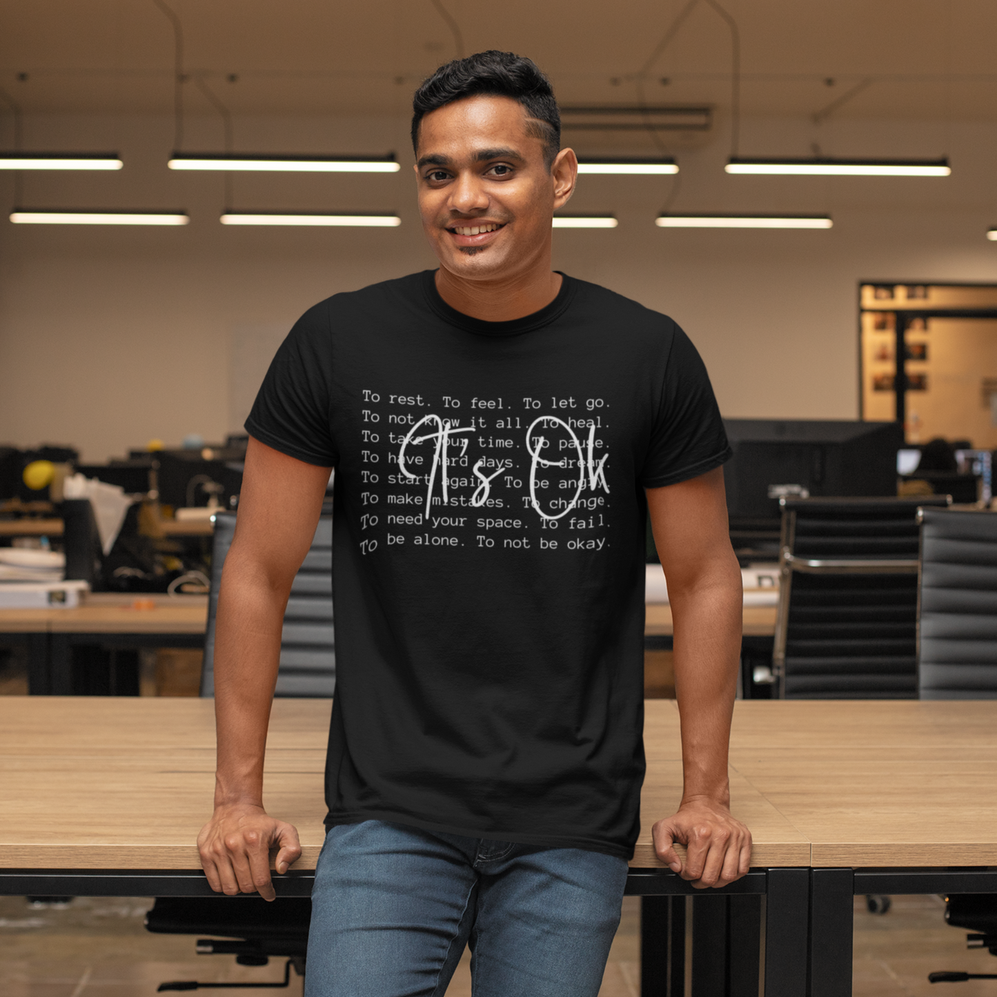 Classic Crewneck T-Shirt [IT'S OK]